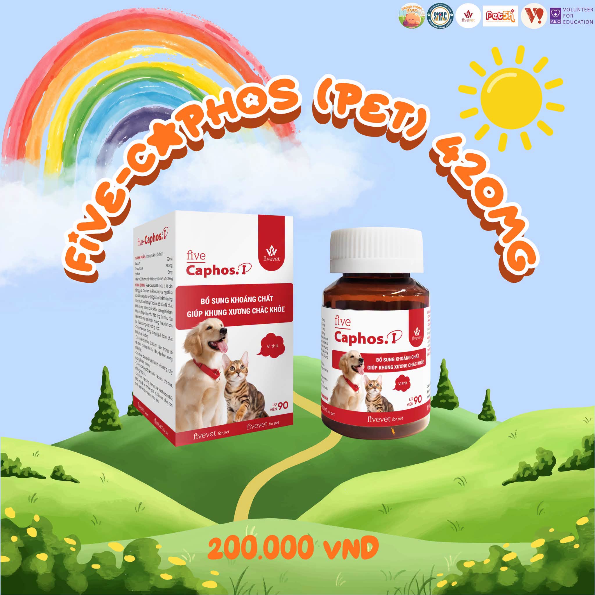 Five-Caphos (PET) 420mg