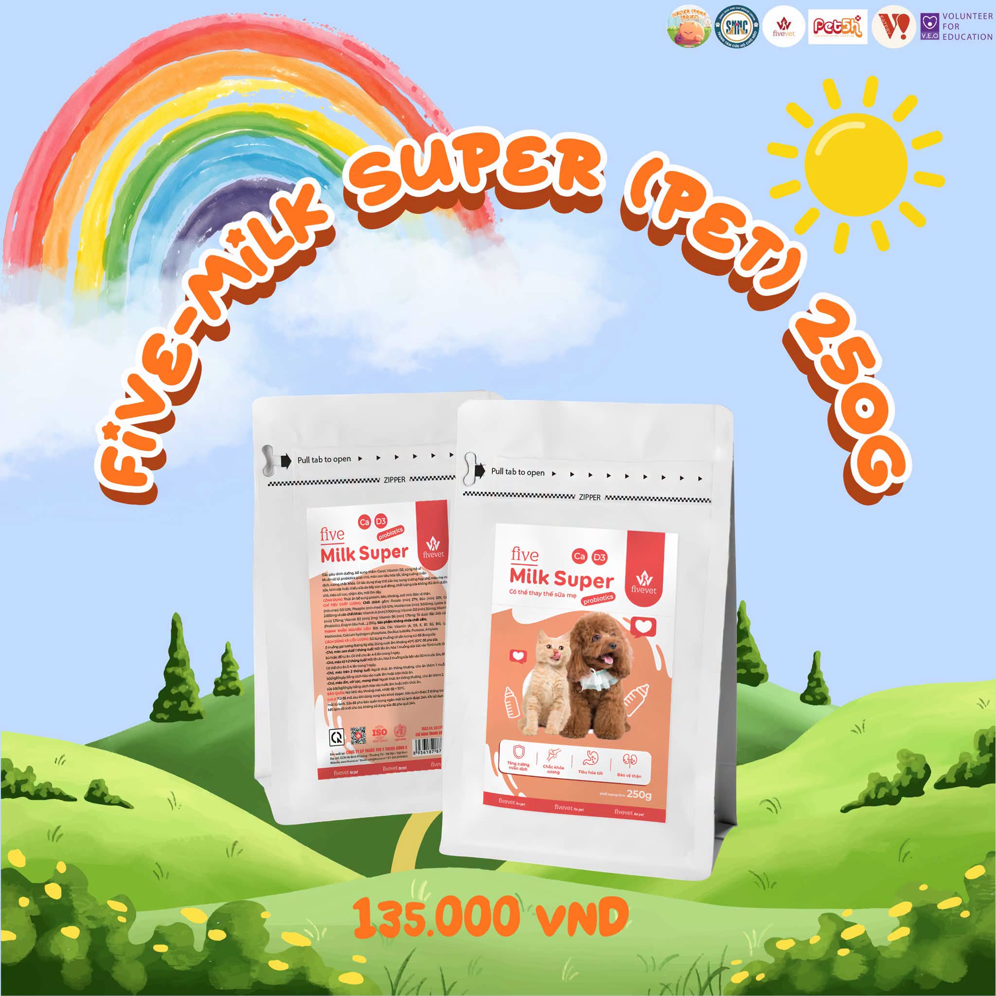 Five-Milk Super (PET) 250g