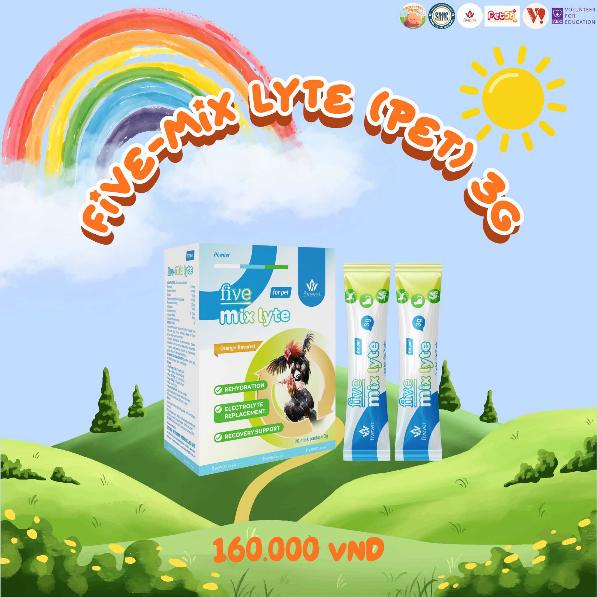 Five-Mix Lyte (PET) 3g