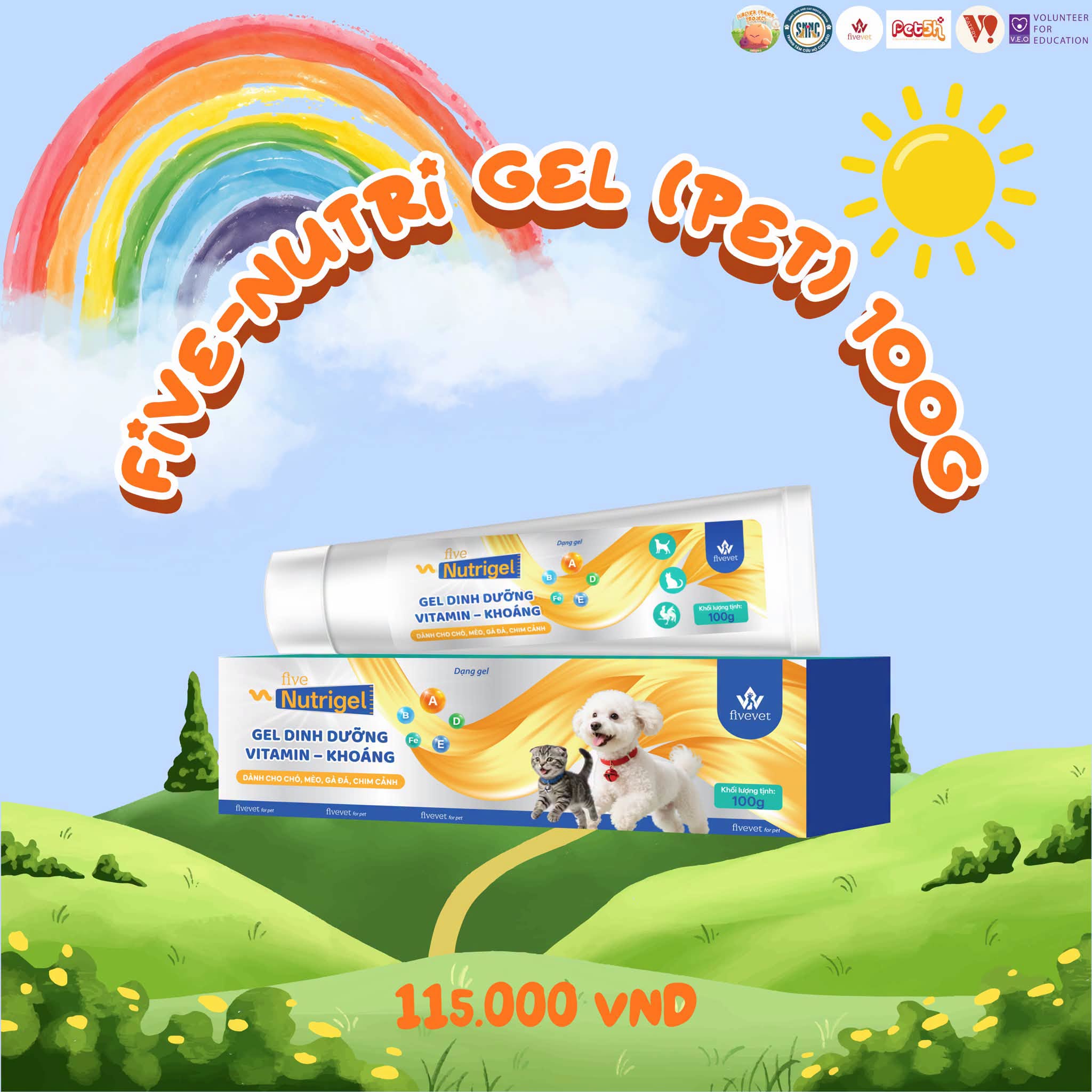 Five-Nutri Gel (PET) 100g
