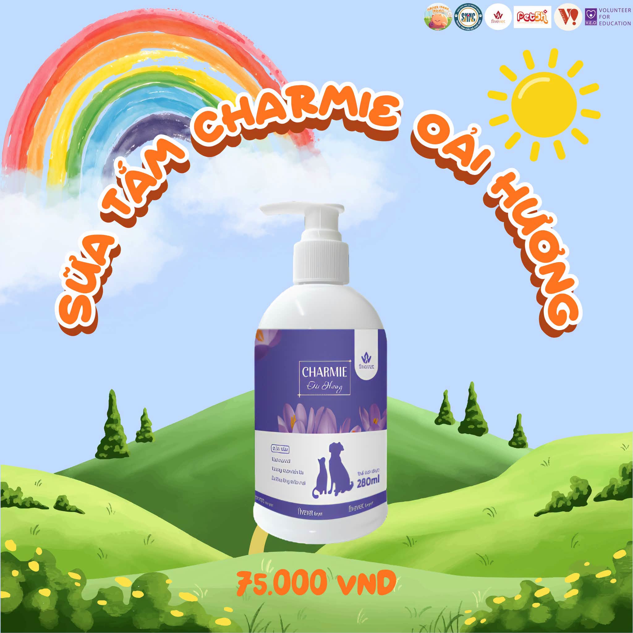 Sữa tắm Charmie Oải Hương