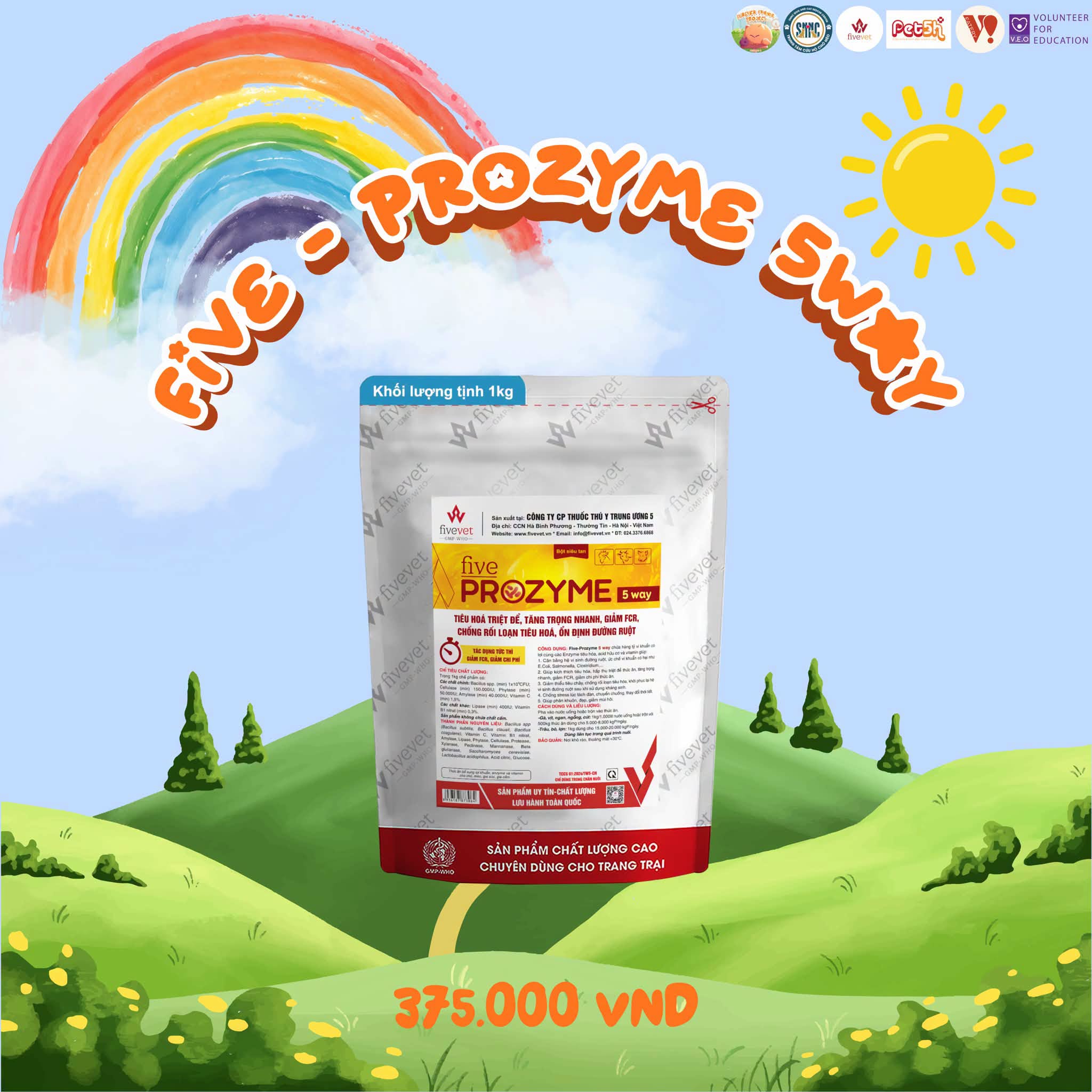 Five-Prozyme 5way